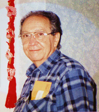 William Samuel with mail